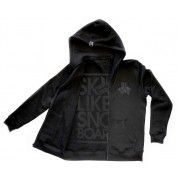 Skate Like A Snowboarder Stealth Hoodie 